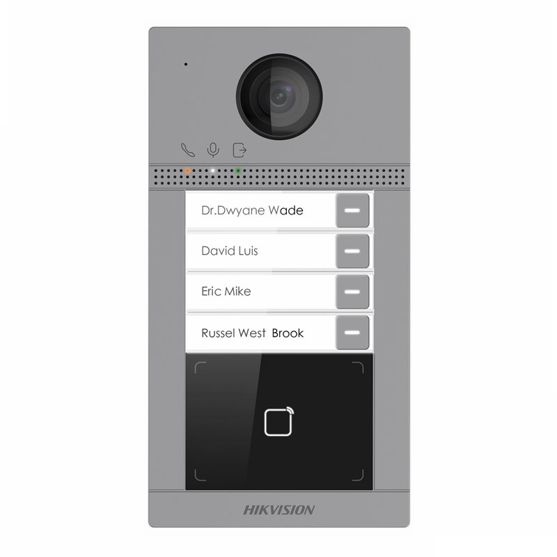 Hikvision-DS-KV8413-WME1B-Station-de-porte-de-villa-en-metal-a-4-boutons-Camera-HD-2MP-WiFi-PoE-IP65